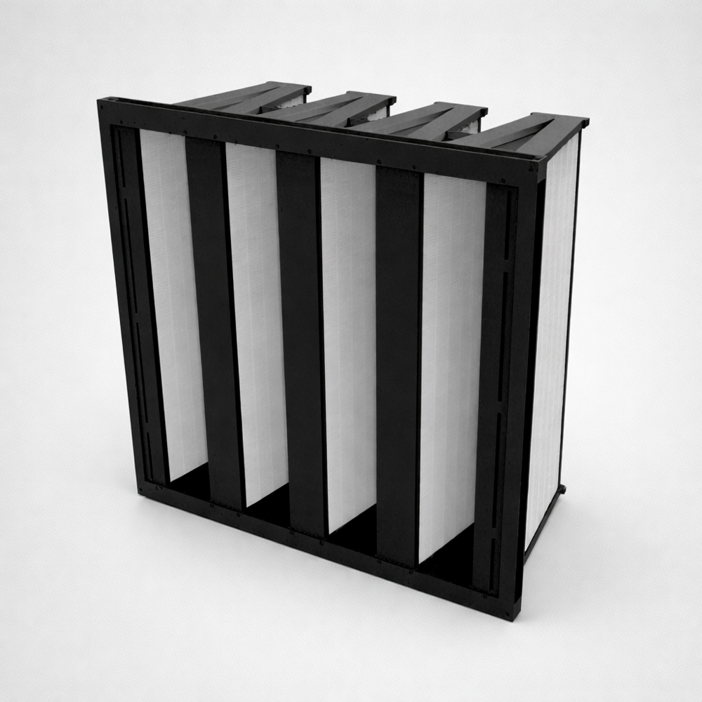 filtro compacto 4v alta eficiencia hvac