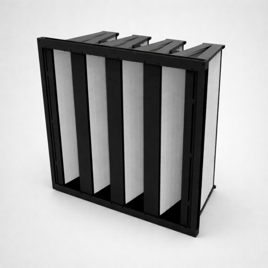 filtro compacto 4v alta eficiencia hvac